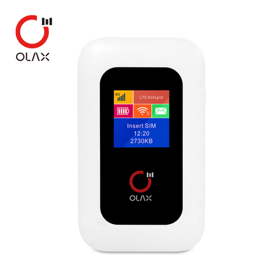 아시아를 위한 OLAX MF980L 소형 가지고 다닐 수 있는 4G 모바일 주머니 와이파이 라우터 분쟁지역 150Mbps LCD 디스플레이