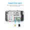 SIM 카드와 OLAX MT10 이동 무선 와이파이 라우터